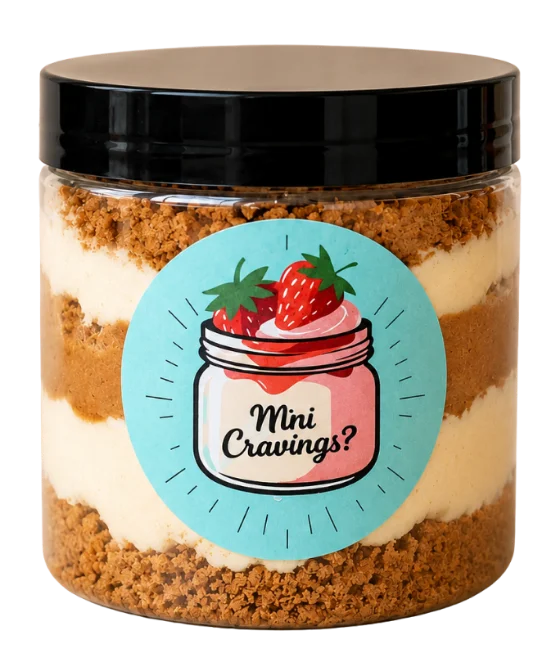 Cookie butter cheesecake jar